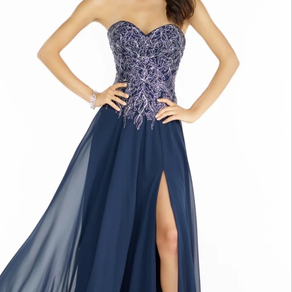Alyce Paris 1149 Embroidered Prom Dress